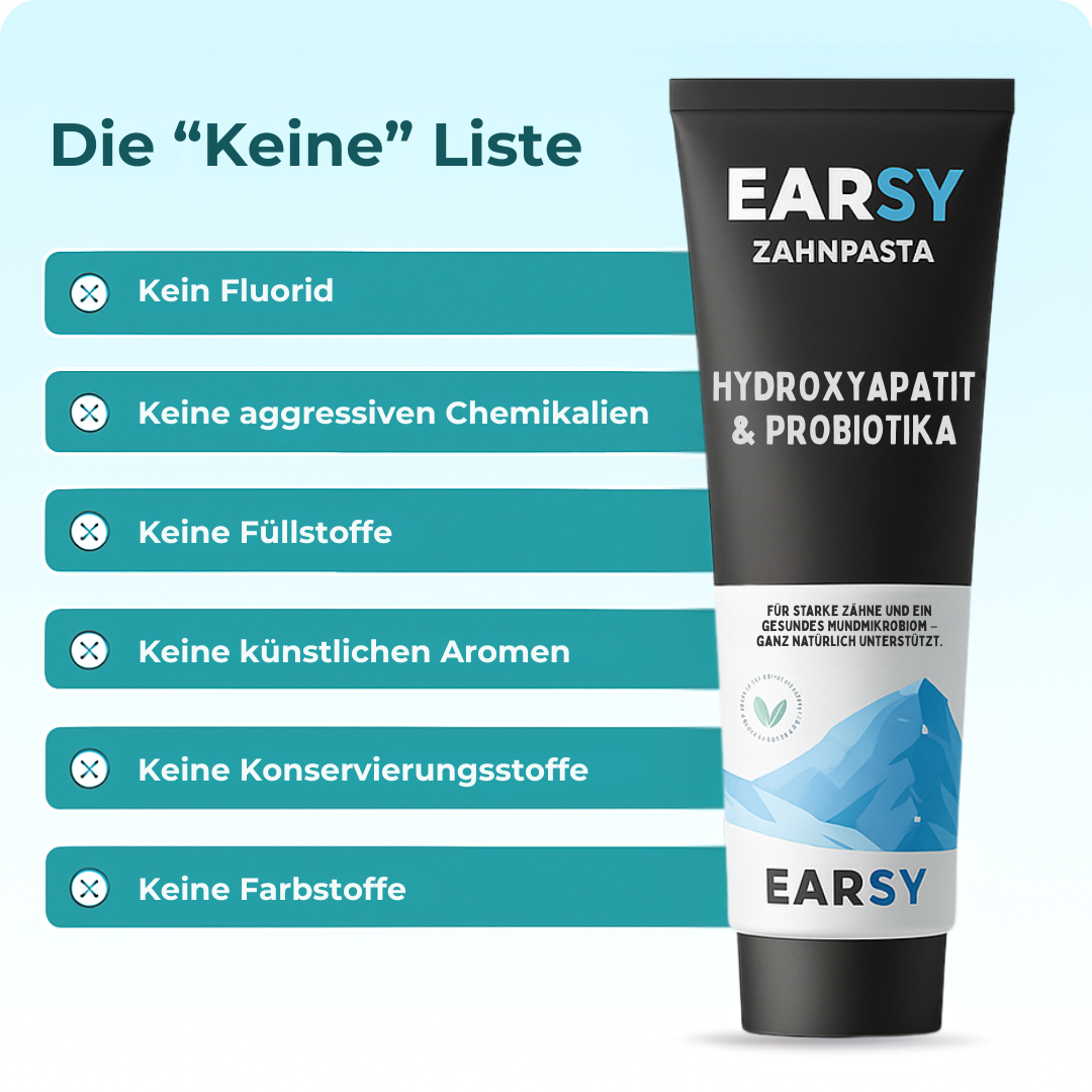 Earsy - Remineralisierungs Zahnpasta